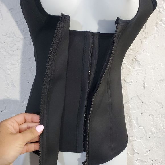4x$25 Black waist trainer gym  size large - Picture 2 of 11